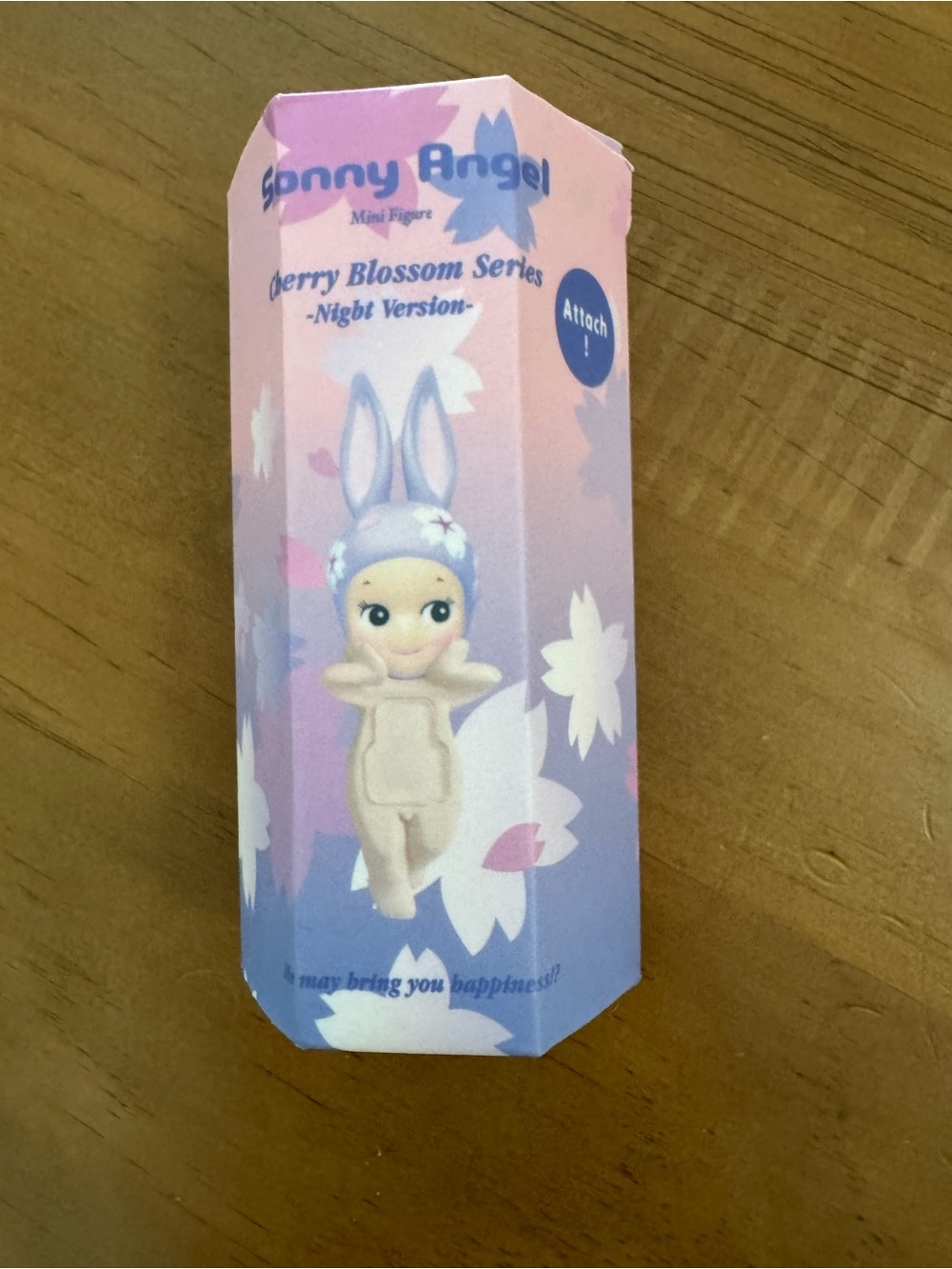 Sonny Angel Cherry Blossom Series Night Version Figure - Pink & Lavender